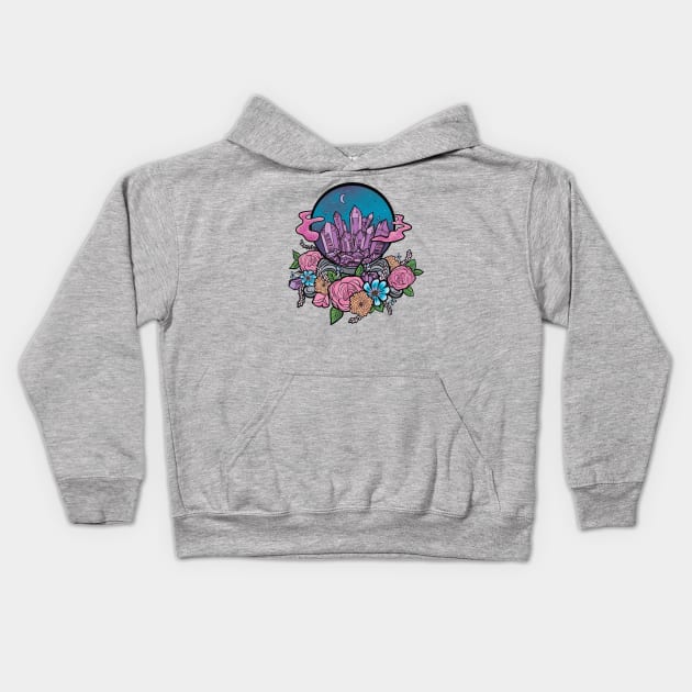 Crystal Ball Kids Hoodie by Desdymona